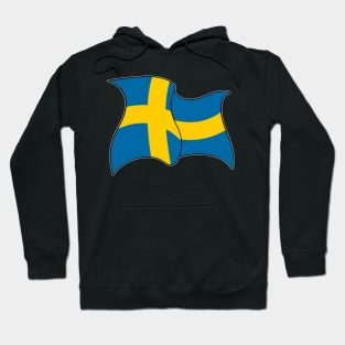 flag of Sweden - sports, flags, and culture inspired designs Hoodie